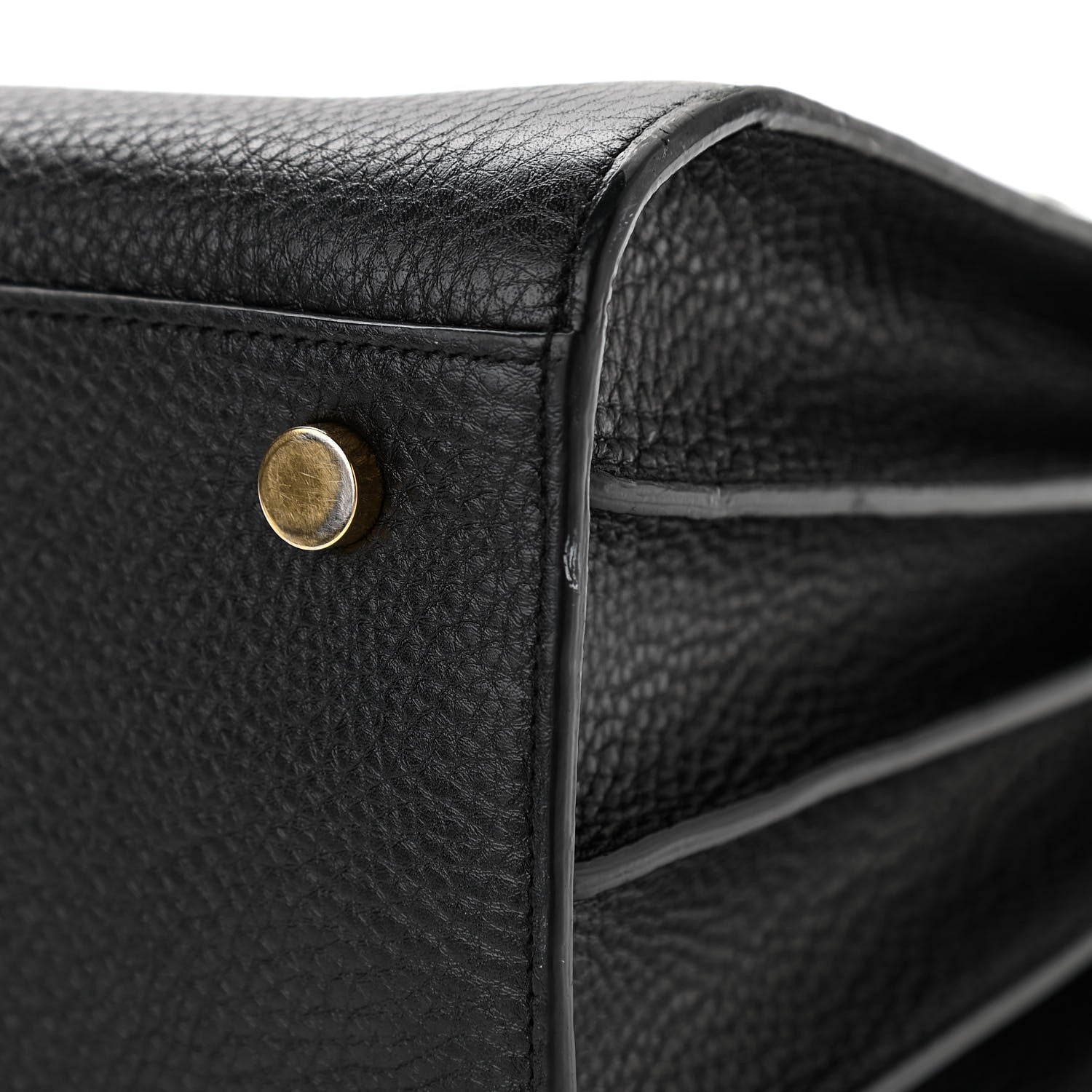 Saint Laurent Grained Calfskin Small Sac De Jour Black 14 of 14