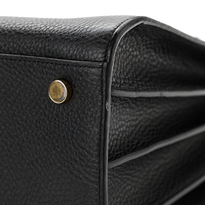Saint Laurent Grained Calfskin Small Sac De Jour Black 14 of 14
