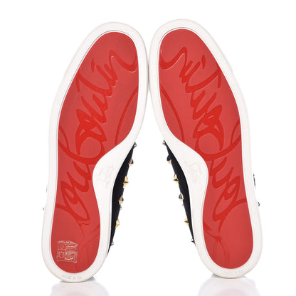 Christian Louboutin Veau Velours Mens Mister Academy Flat 45.5 Black 7 of 14
