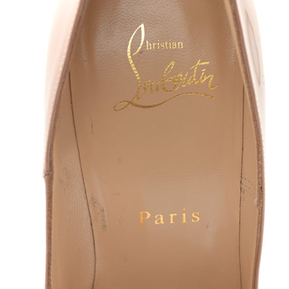Christian Louboutin Patent So Kate 120 Pumps 37 Nude 8 of 8