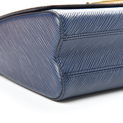 Louis Vuitton Epi Twist Shoulder Bag MM Indigo 8 of 14