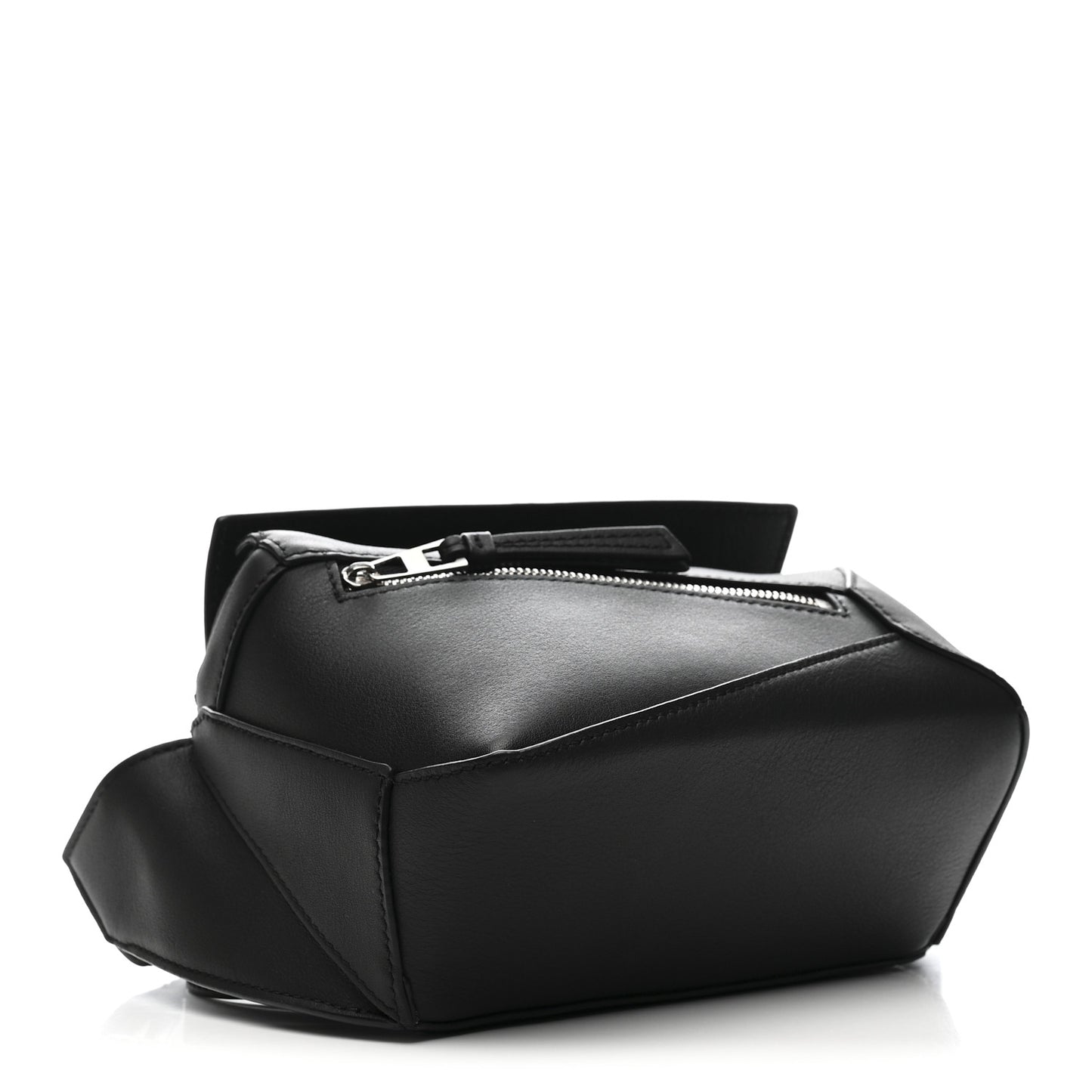 Calfskin Mini Puzzle Bumbag Black