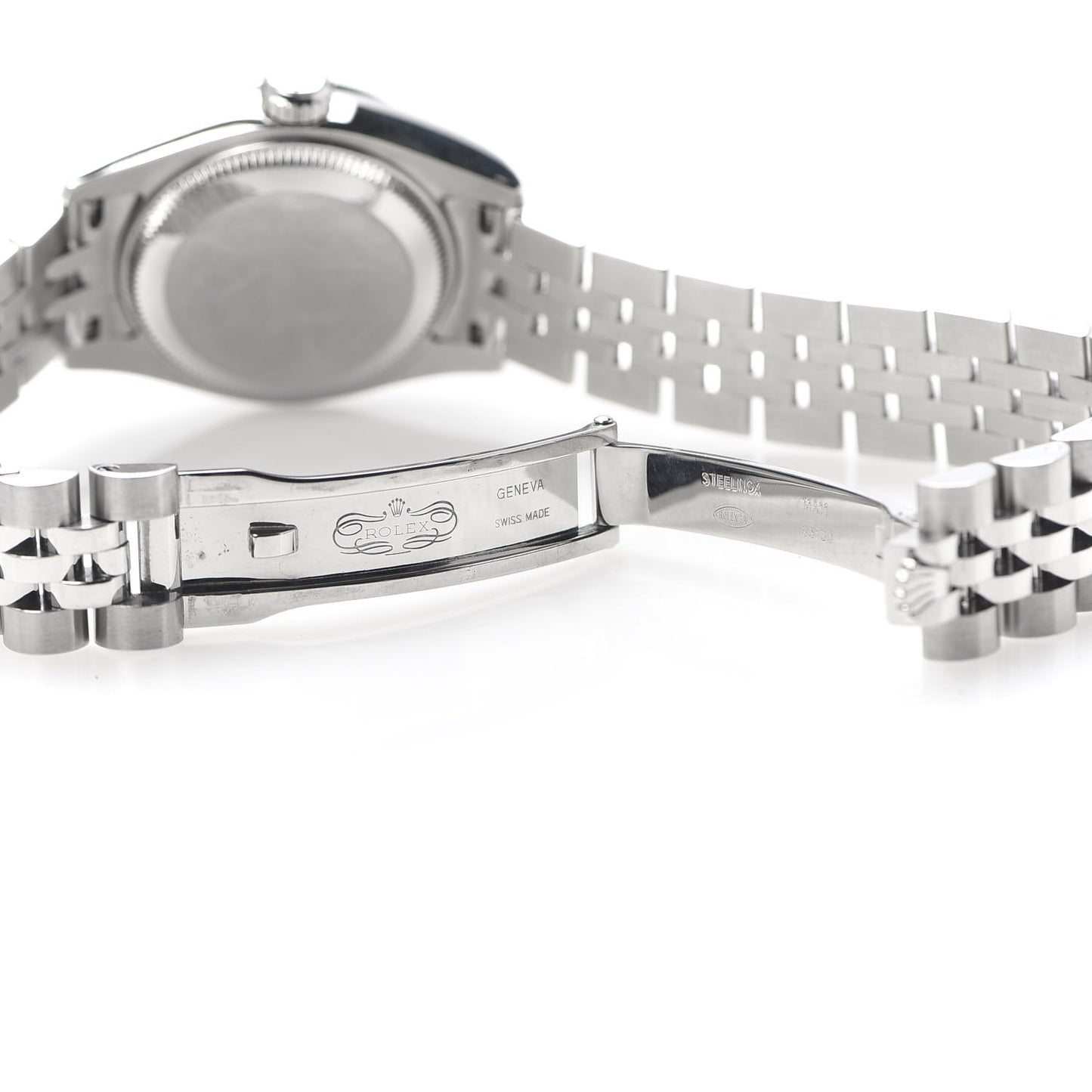 Stainless Steel 18K White Gold 26mm Oyster Perpetual Datejust Watch Silver 179174