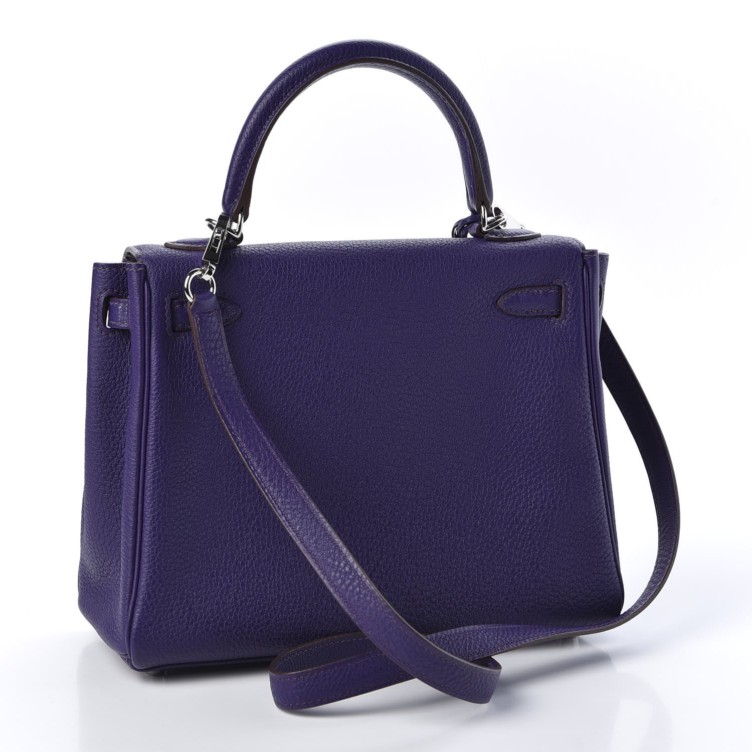 Hermes Togo Kelly Retourne 25 Iris 2 of 8