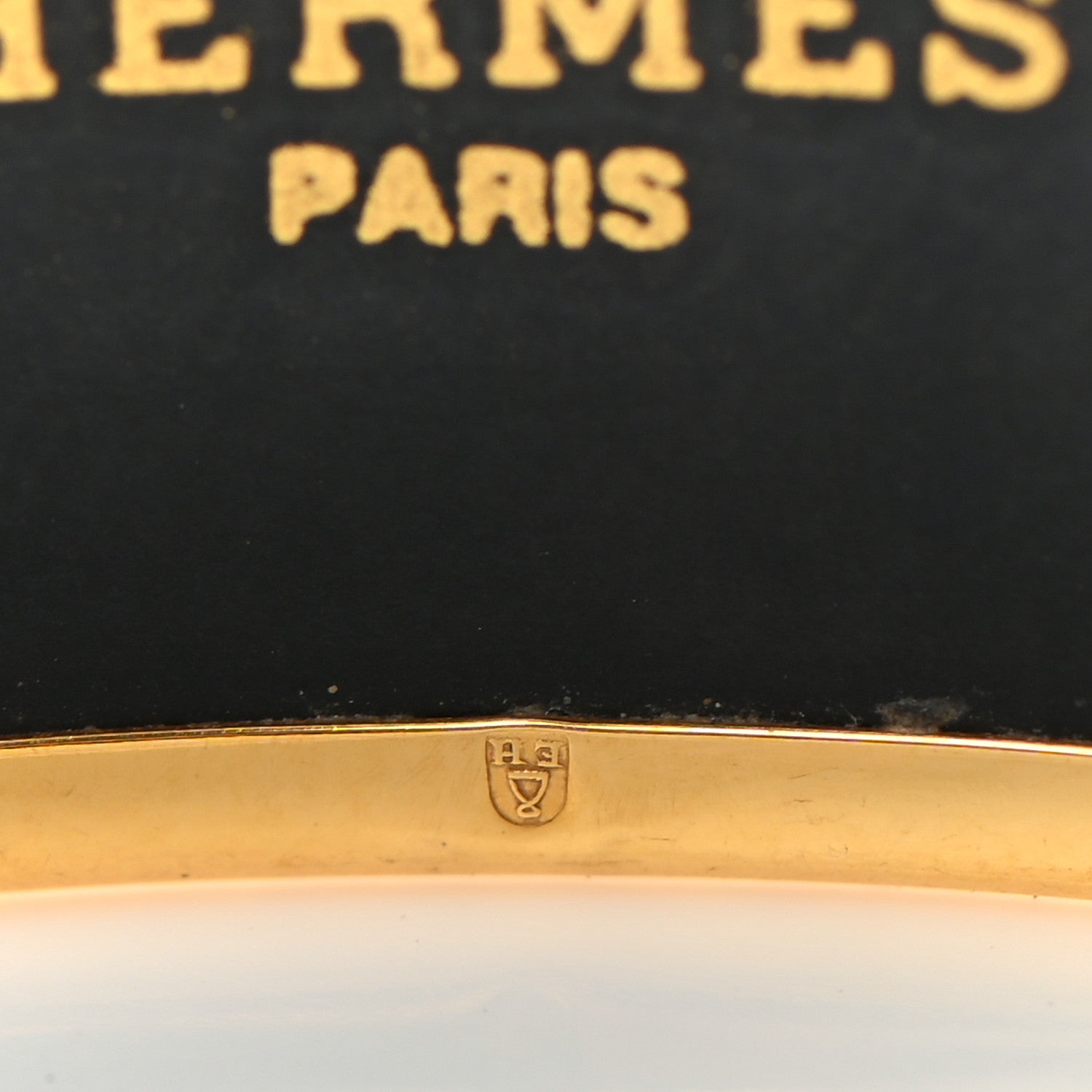 Hermes Enamel Printed Pride of Lions Wide Bracelet 65 6 of 6