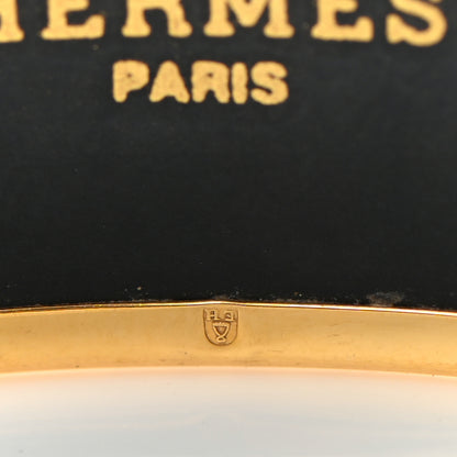 Hermes Enamel Printed Pride of Lions Wide Bracelet 65 6 of 6