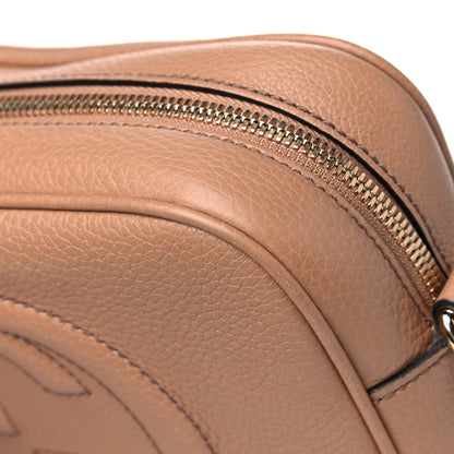 Gucci Pebbled Calfskin Small Soho Disco Bag Rose Beige 12 of 14