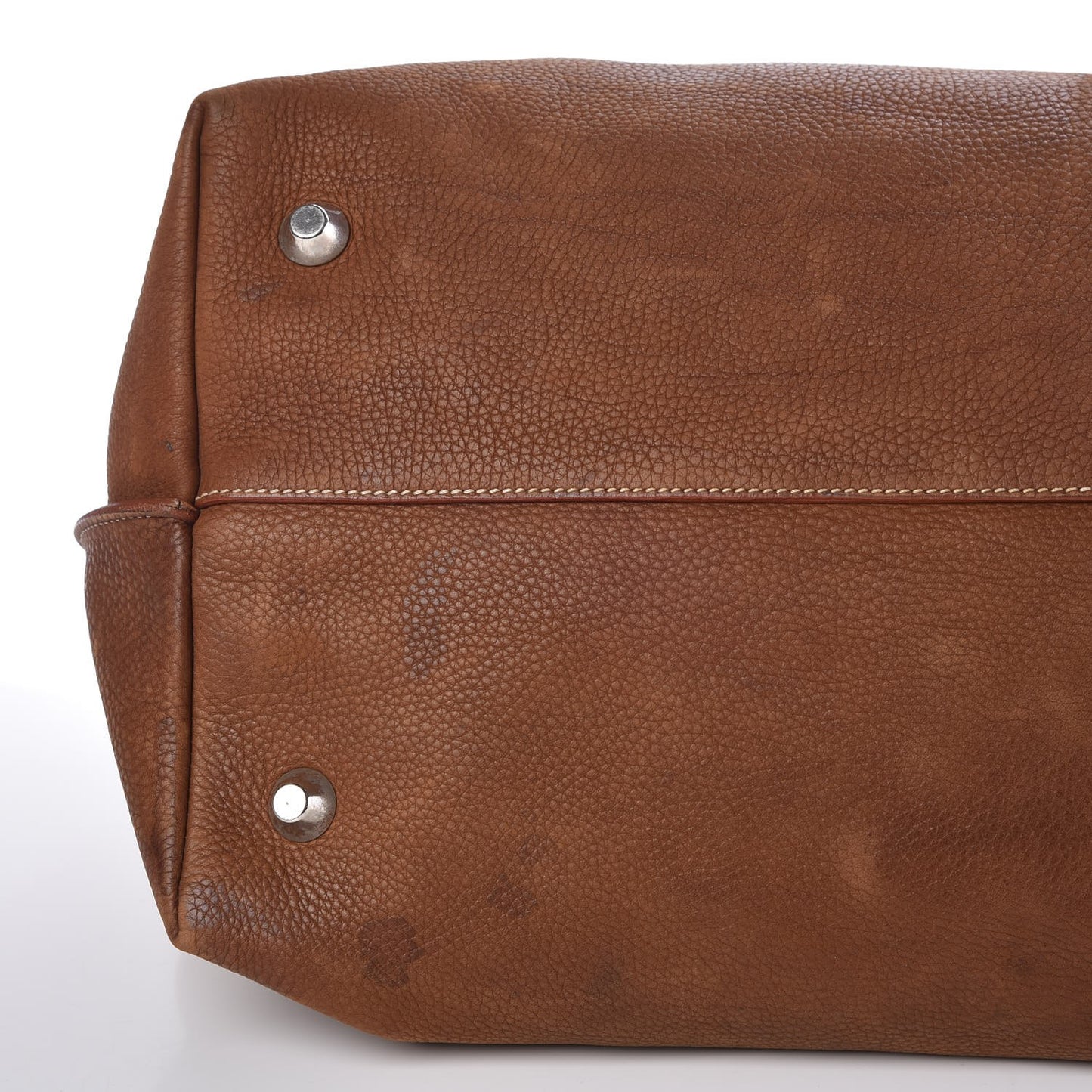 Vitello Daino Tote Brandy