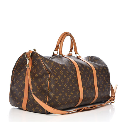 Louis Vuitton Monogram Keepall Bandouliere 55 3 of 16