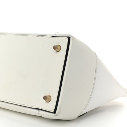 Christian Louboutin Calfskin Small Eloise Tote White 10 of 17