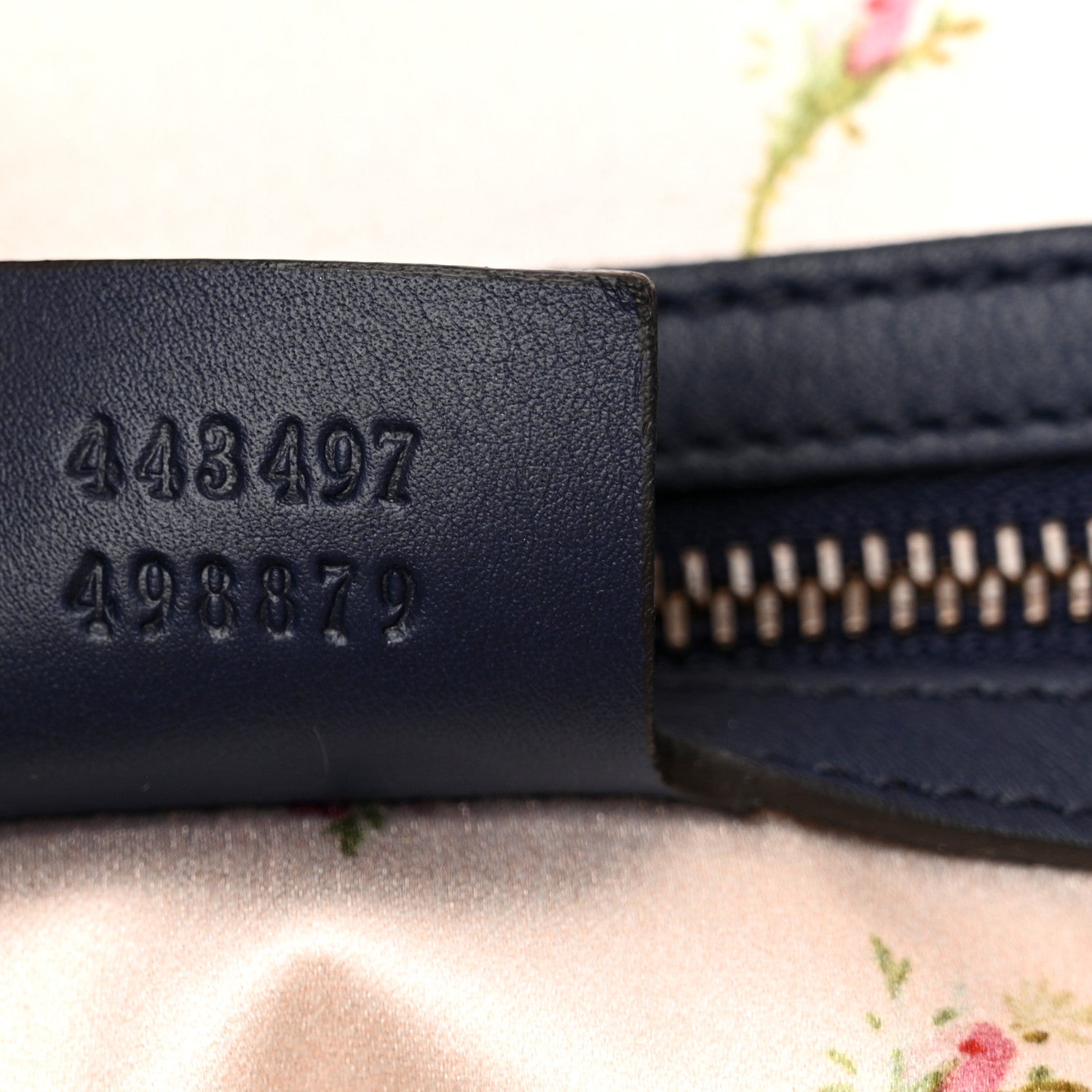 Gucci Denim Matelasse Small Pearly GG Marmont Shoulder Bag Blue 7 of 10