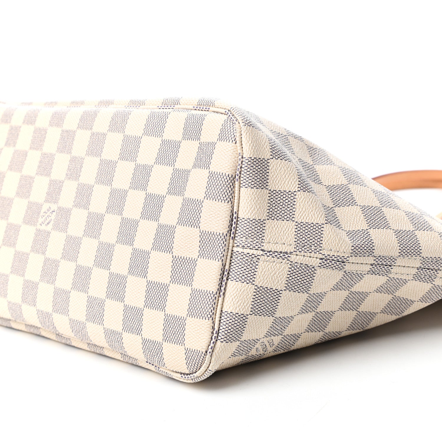 Louis Vuitton Damier Azur Neo Neverfull MM Rose Ballerine 9 of 9