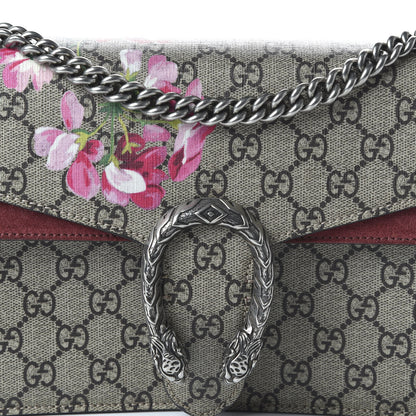 Gucci GG Supreme Monogram Blooms Small Dionysus Shoulder Bag Beige Multicolor Dry Rose 19 of 21