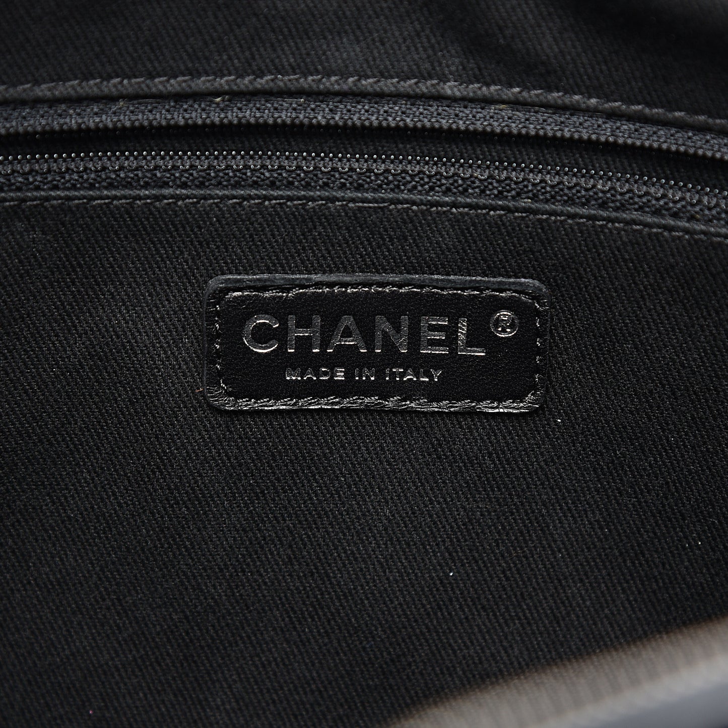Calfskin Quilted Top Handle Bag Black