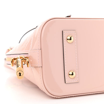 Louis Vuitton Vernis Alma BB Rose Ballerine 9 of 10