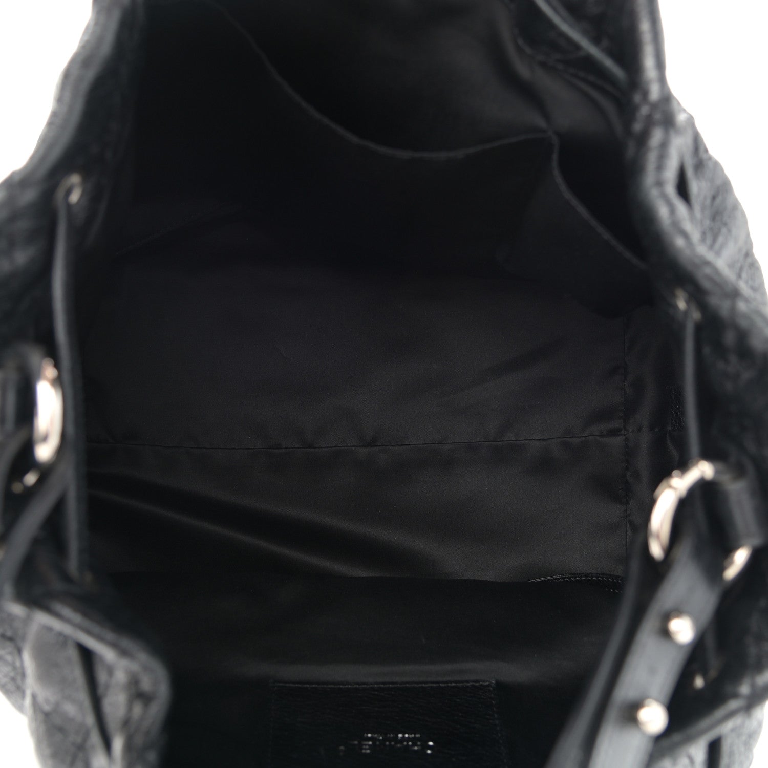 Chanel Glazed Calfskin On The Road Drawstring Tote Black 5 of 11
