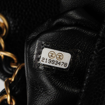 Chanel Caviar Quilted Mini Square Flap Black 7 of 8