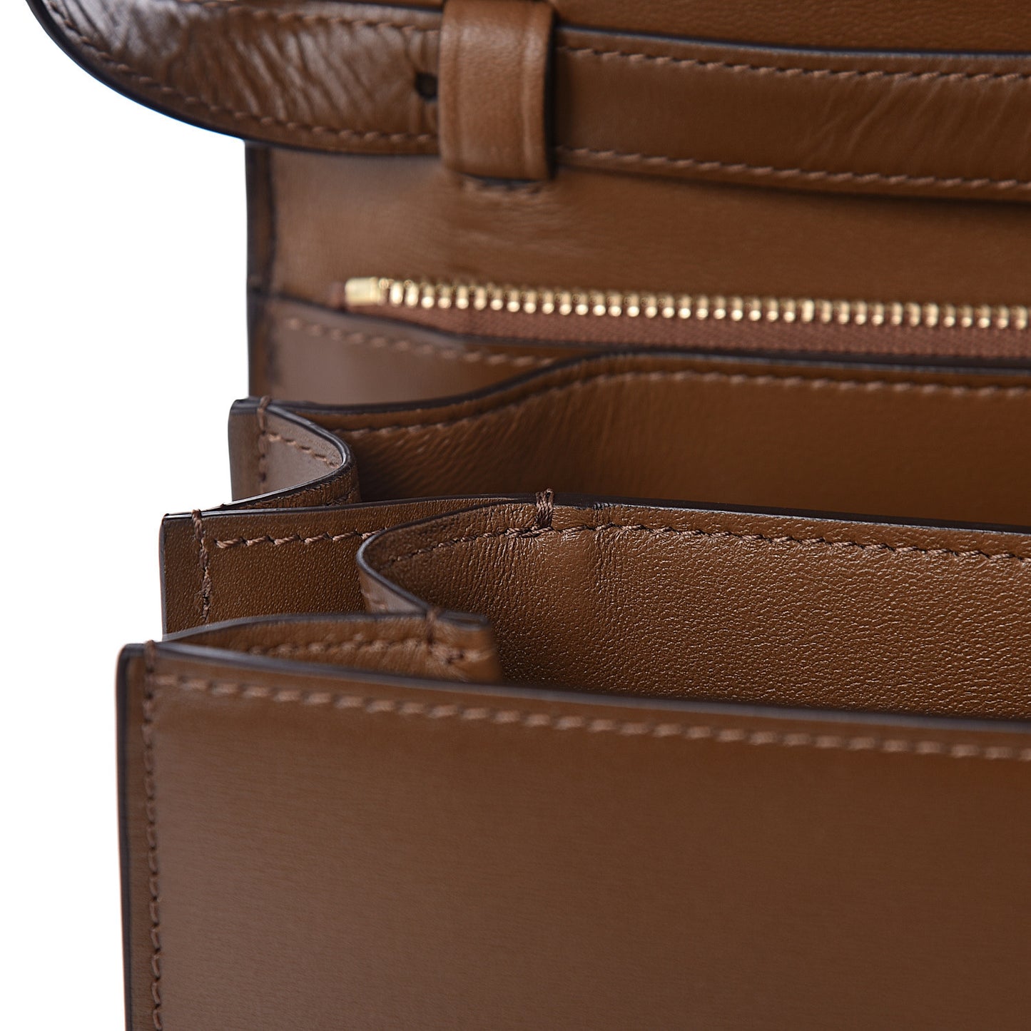 Box Calfskin Medium Classic Box Flap Bag Camel