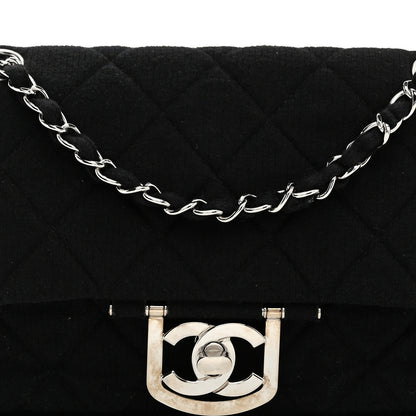 Chanel Fabric Quilted Le Marais Flap Black 8 of 10