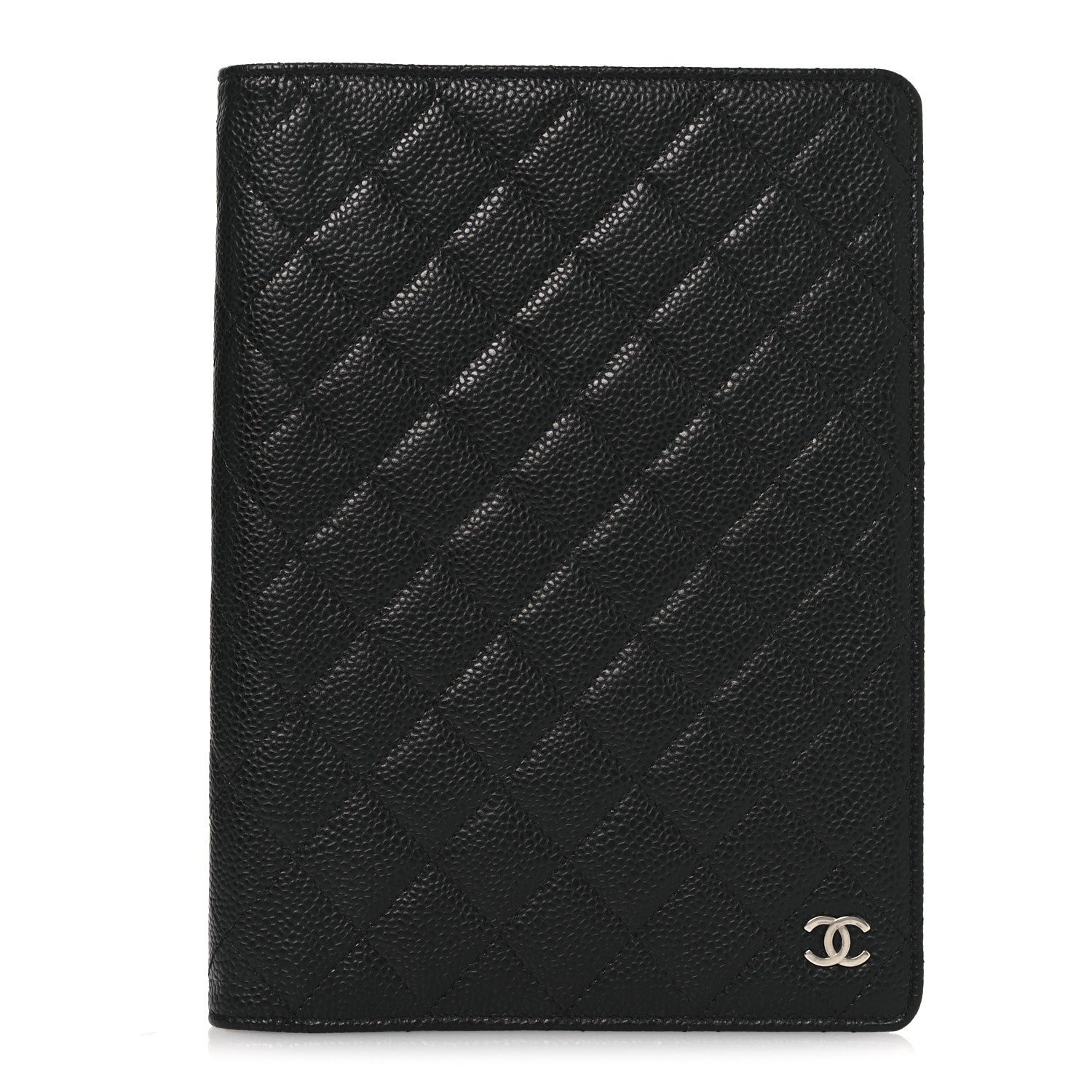 Chanel Caviar Quilted Large Agenda Cover Black 1 of 8