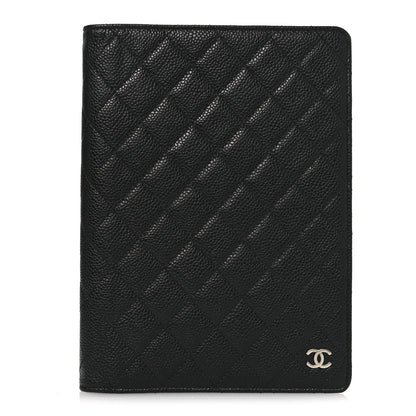 Chanel Caviar Quilted Large Agenda Cover Black 1 of 8