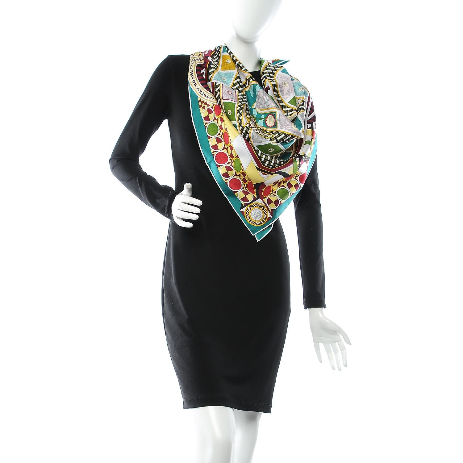 Hermes Silk Le Tour du Monde en 63 Cases 90 2 of 5