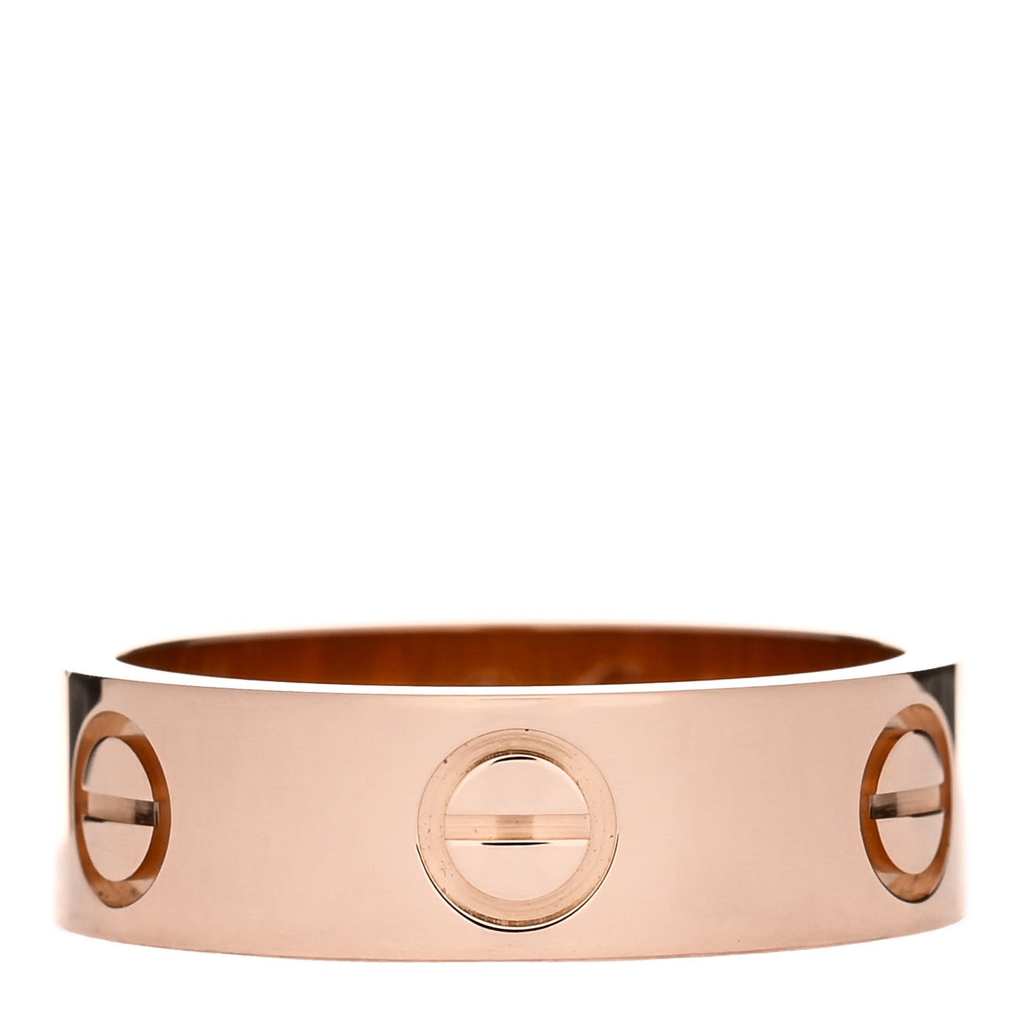 18K Pink Gold 5.5mm LOVE Ring 51 5.75