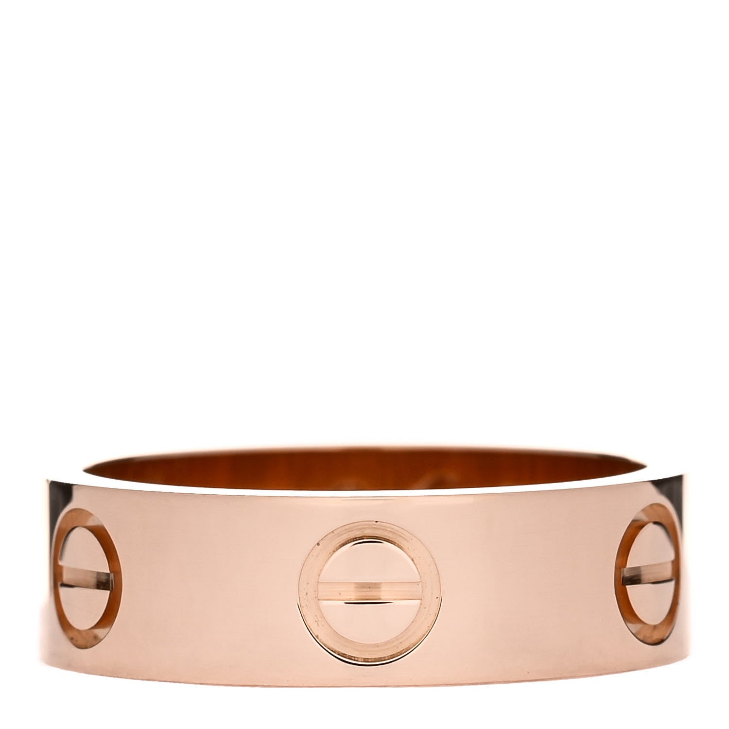 Cartier 18K Pink Gold 5.5mm LOVE Ring 51 5.75 1 of 5