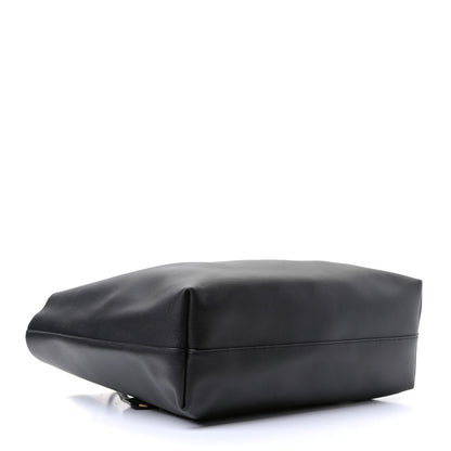 Saint Laurent Calfskin Large Shopping Tote Black 3 of 5