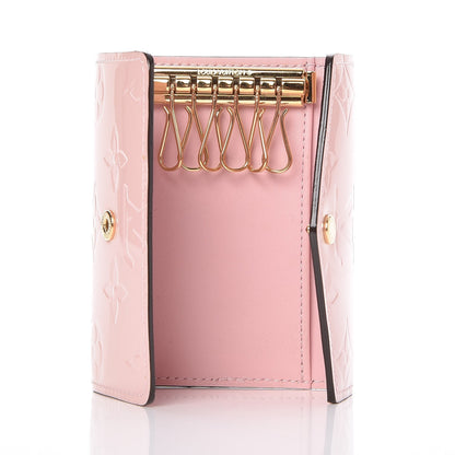 Louis Vuitton Vernis Multicles 6 Key Holder Rose Ballerine 6 of 8