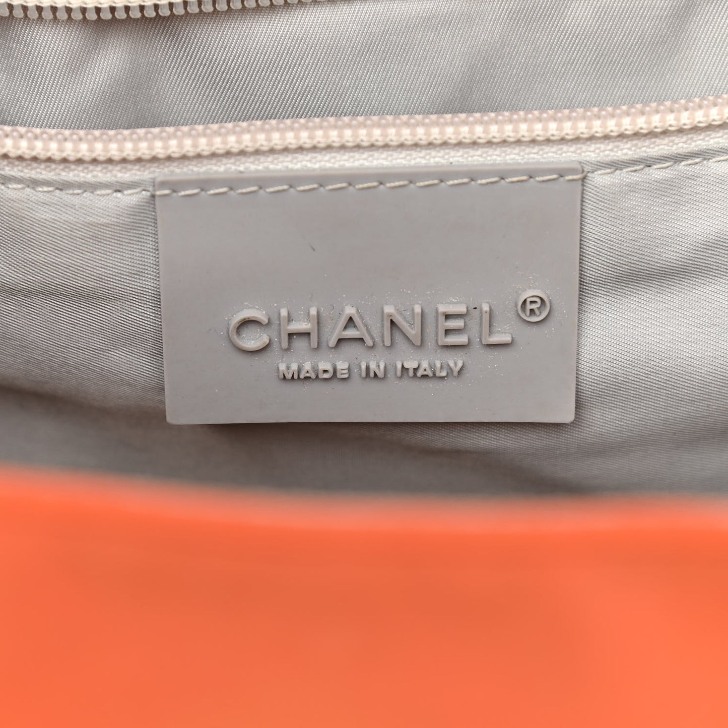 Nylon Quilted Sport CC Messenger Orange