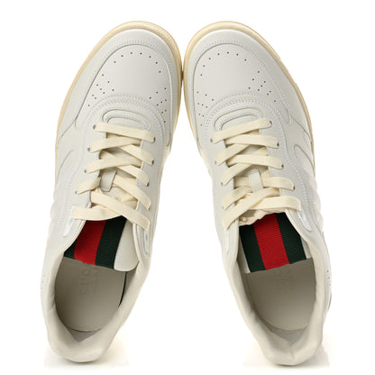 Gucci Sparrow Calfskin Mens Re-Web Sneakers 11.5 Green White Black 2 of 10
