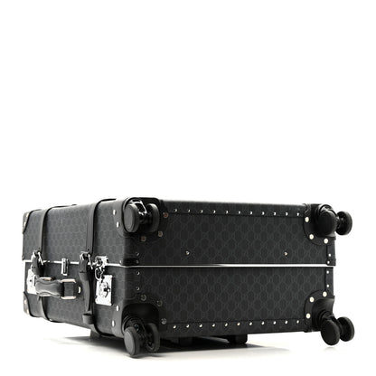 Gucci GG Supreme Monogram Medium Globe-Trotter Suitcase Black 6 of 24