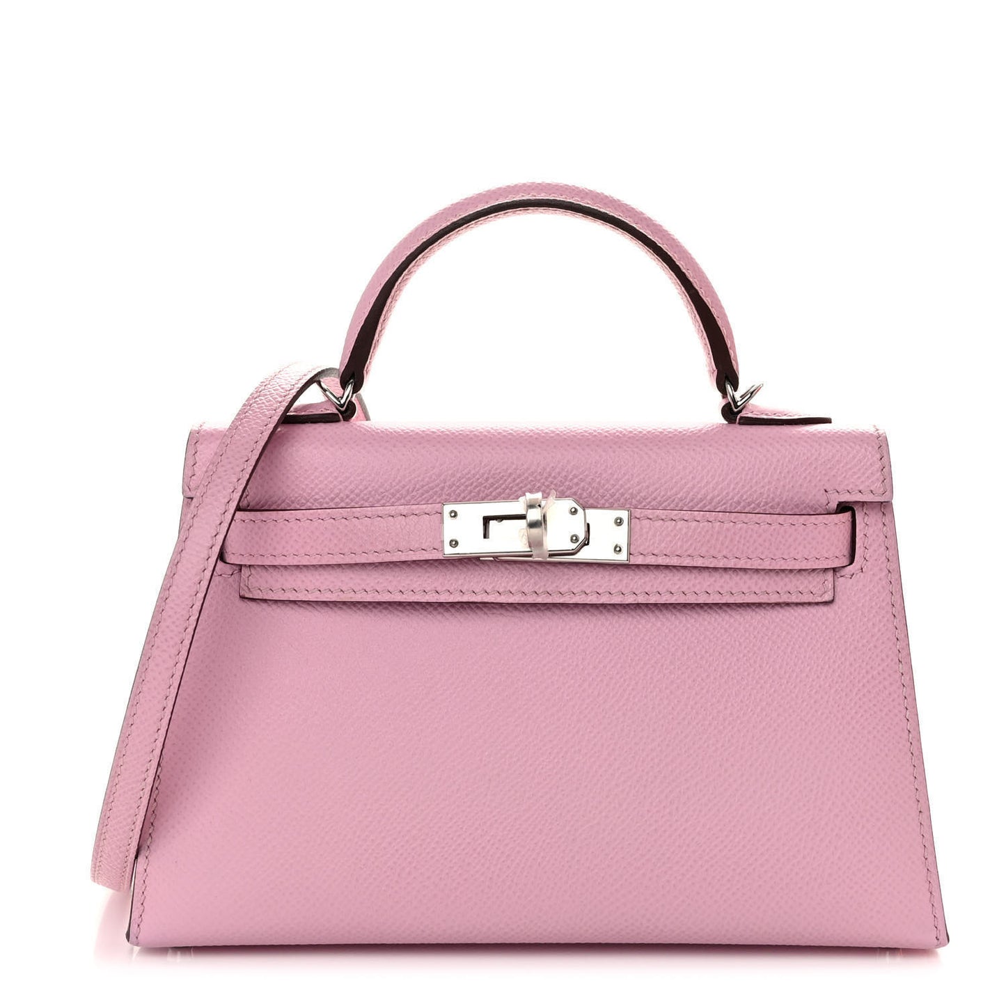 Epsom Mini Kelly Sellier 20 Mauve Sylvestre