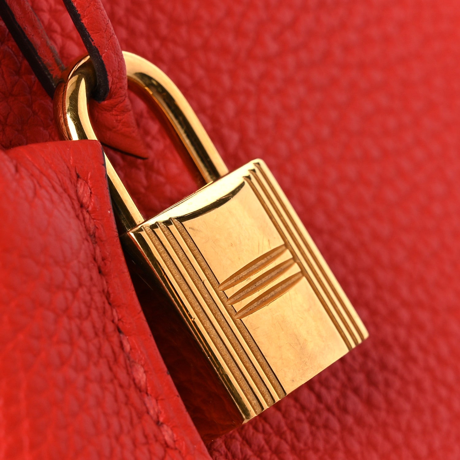 Hermes Togo Birkin 35 Capucine 13 of 21