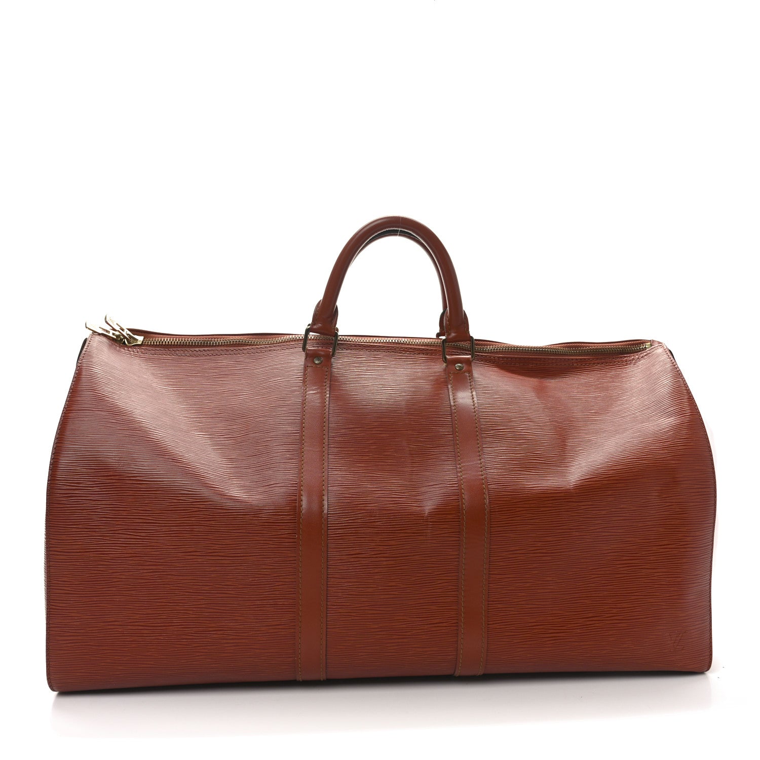 Louis Vuitton Epi Keepall 55 Kenyan Fawn 1 of 9