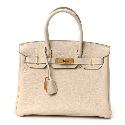 Hermes Togo Birkin 30 Craie 1 of 10