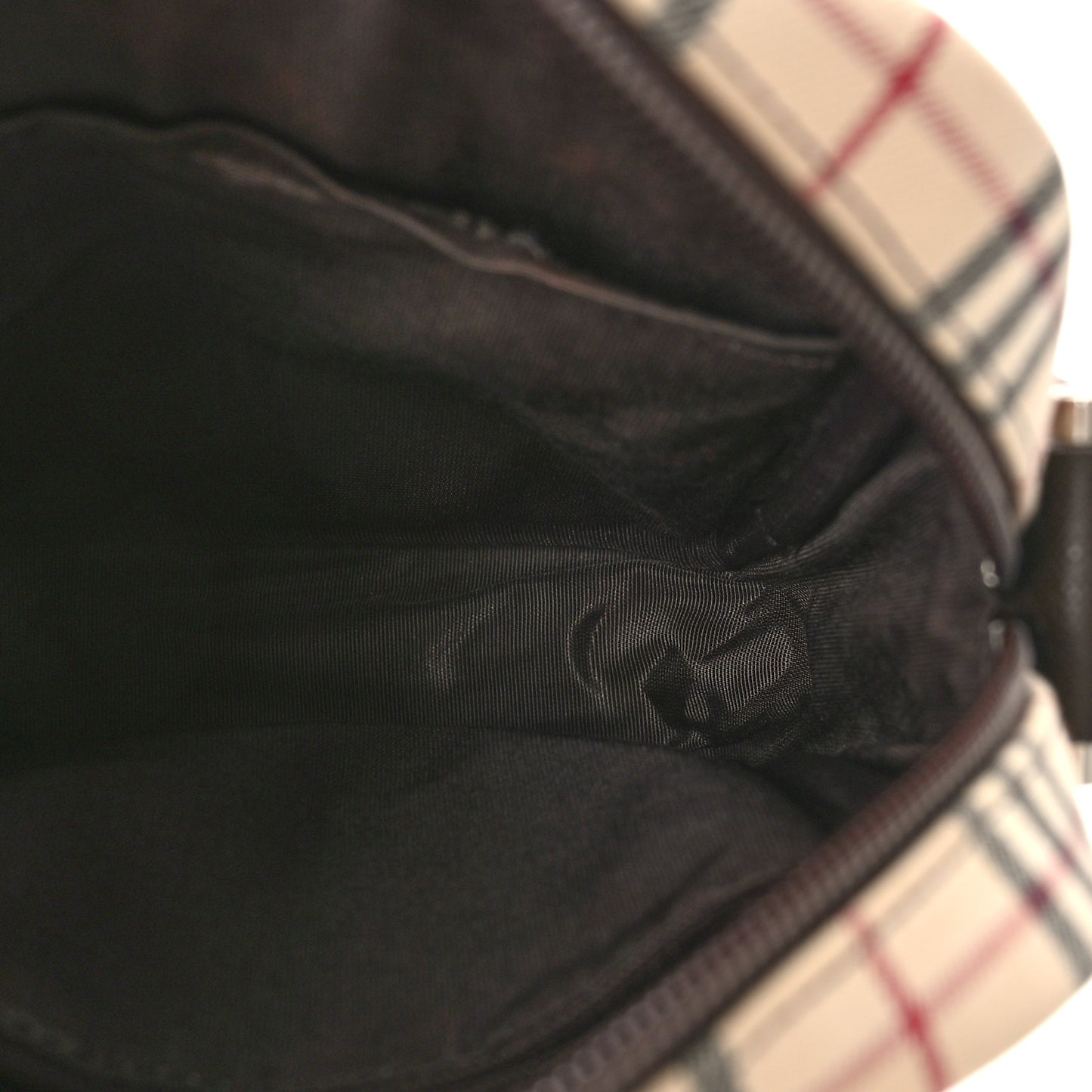Vintage Check Small Messenger Dark Brown
