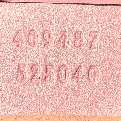 Gucci Guccissima Small Padlock Shoulder Bag Rose Baby Candy 7 of 12