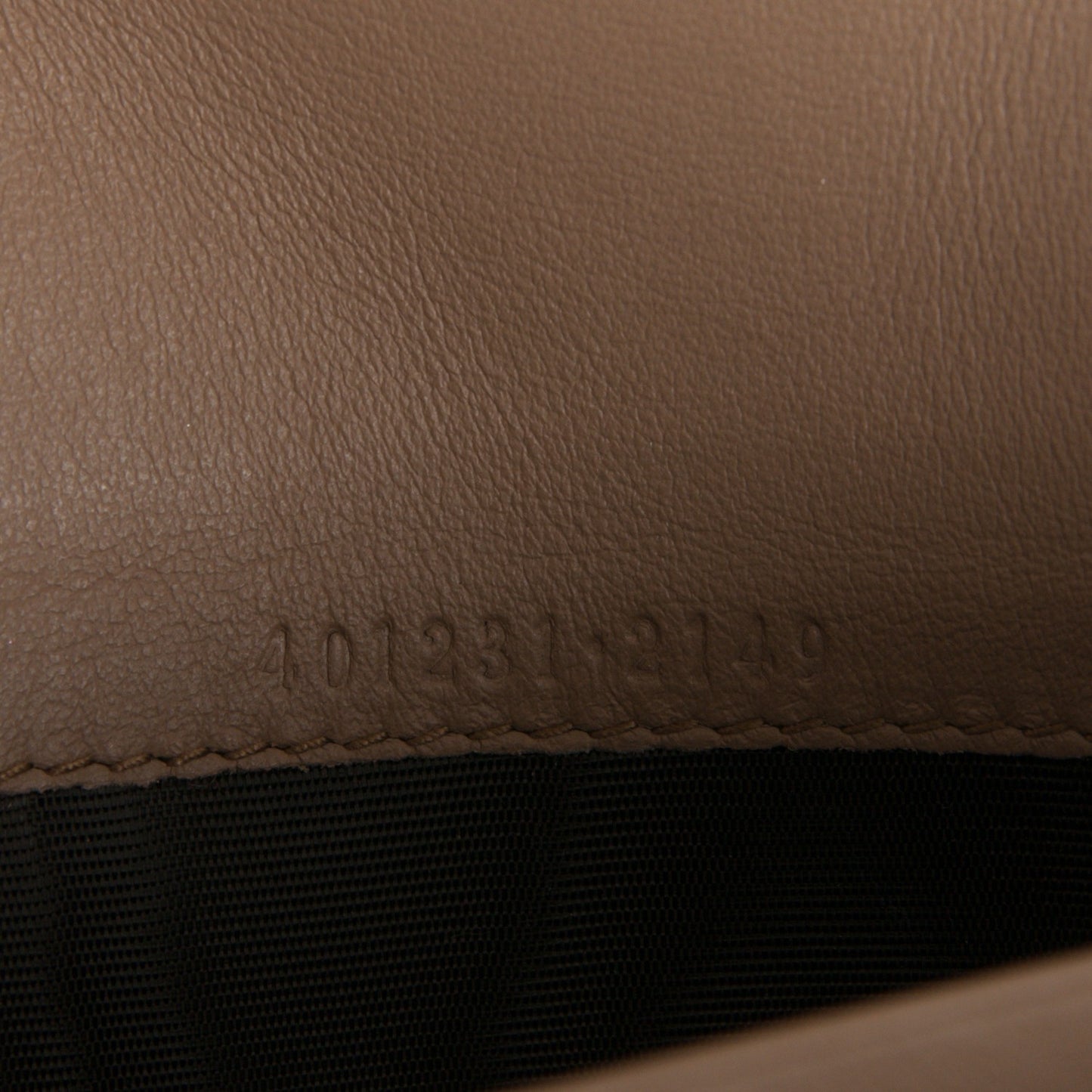 GG Supreme Monogram Mini Dionysus Chain Wallet Beige Taupe