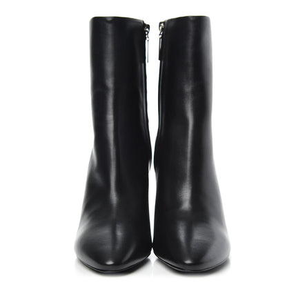 Saint Laurent Nappa Vendome Loulou Ankle Zip Boot 39.5 Black 2 of 10