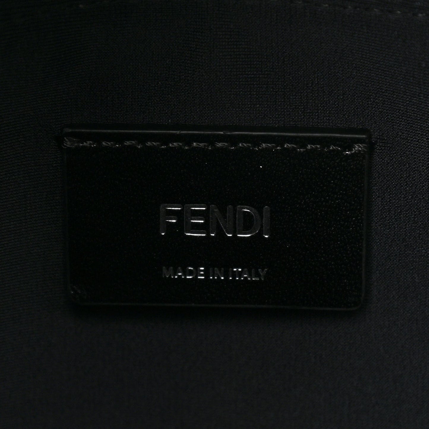 X SARAH COLEMAN Fabric Jacquard Vitello Grace Light Woven Lanyard FF Vertigo Pouch Pocket Backpack Tobacco Moro Black