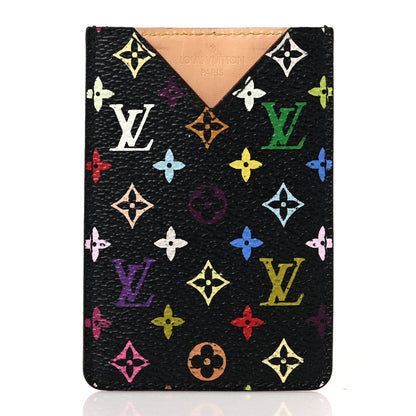 Louis Vuitton Monogram Multicolor Mirror and Case Pouch Black 3 of 10