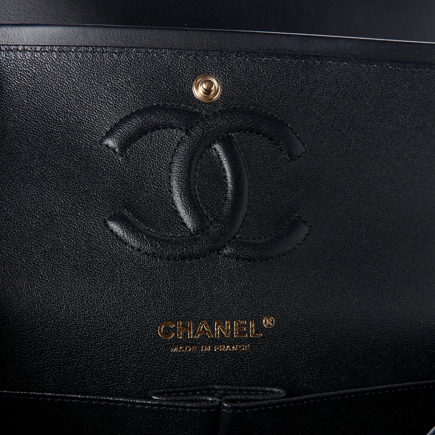 Chanel Patent Quilted Medium Double Flap Black 6 of 11