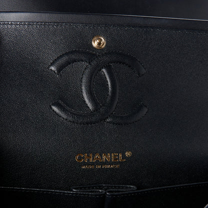 Chanel Patent Quilted Medium Double Flap Black 6 of 11