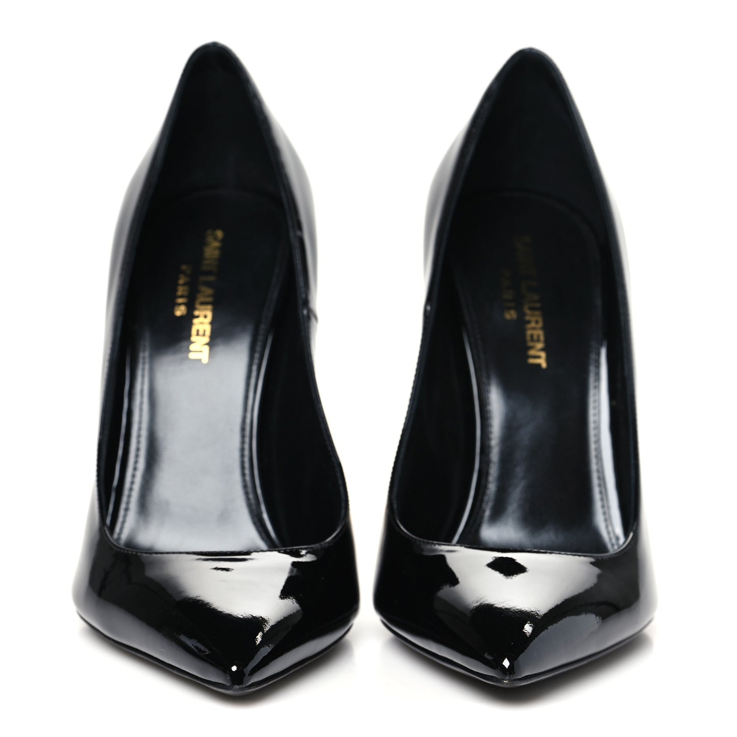 Patent Opyum 110 Pumps 38.5 Black Gold