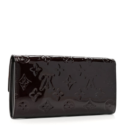 Louis Vuitton Vernis Sarah Wallet Amarante 3 of 7