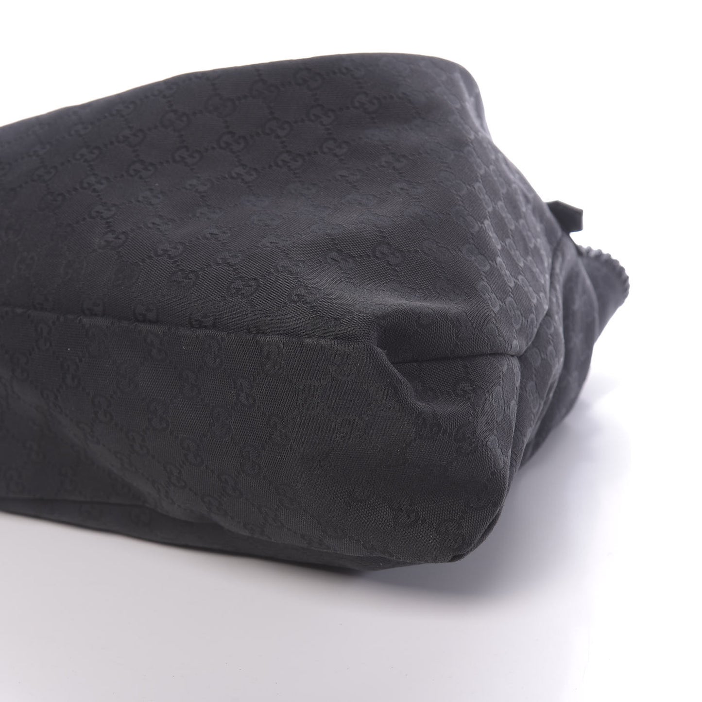 Monogram Large Horsebit Chain Hobo Black