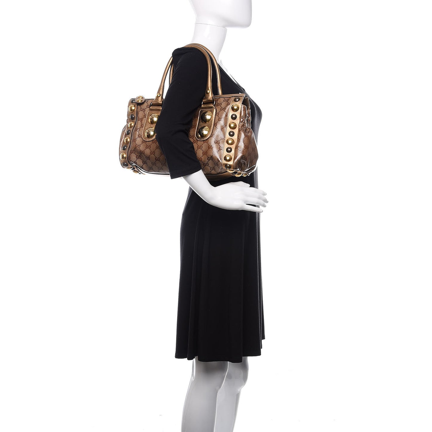Crystal Monogram Babouska Tote