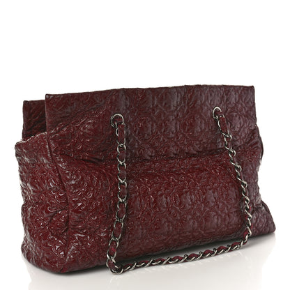 Chanel Vinyl Rock in Moscow Tote Bordeaux 2 of 11